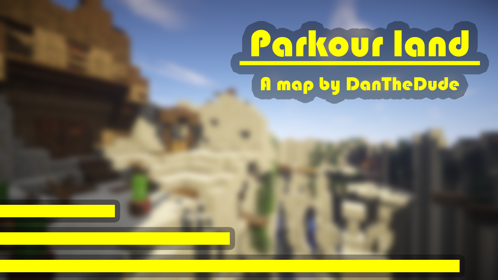 Herunterladen The King of Parkour Land zum Minecraft 1.14.4